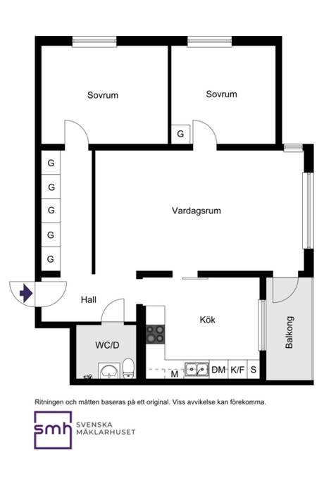3 rum Lägenhet på Olshammarsgatan 64 Ormkärr/Hagsätra Stockholms kommun - bild 18