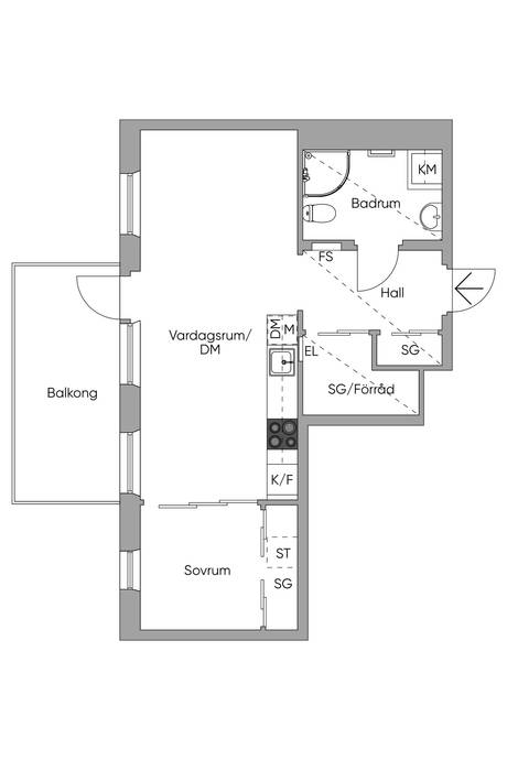 1.5 rum Lägenhet på Munspelsgatan 22 Frölunda Göteborgs kommun - bild 10