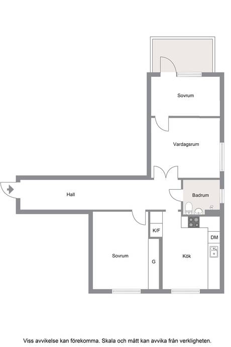 2 rum Lägenhet på Franstorpsvägen 2 Lilla Alby Sundbybergs kommun - bild 34