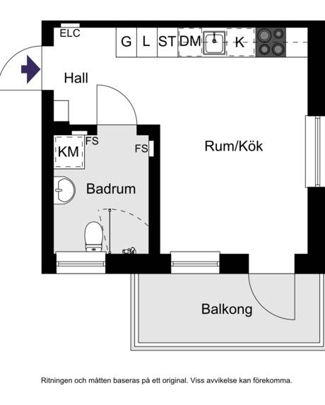 1 rum Lägenhet på Lidköpingsvägen 6 Hammarbyhöjden, Johanneshov Stockholms kommun - bild 23