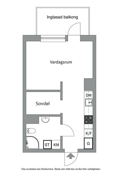 1.5 rum Lägenhet på Torgny Segerstedts Allé 9 Rosendal Uppsala kommun - bild 15