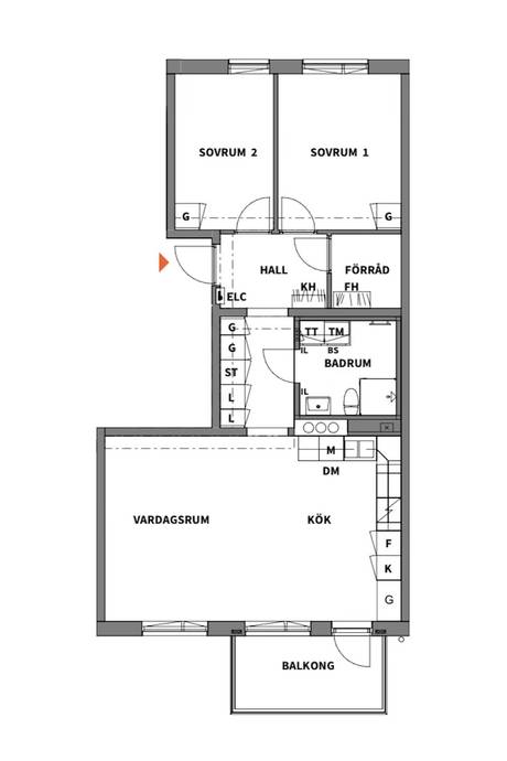 3 rum Lägenhet på Erikshällsgatan 34B Södertälje kommun - bild 21