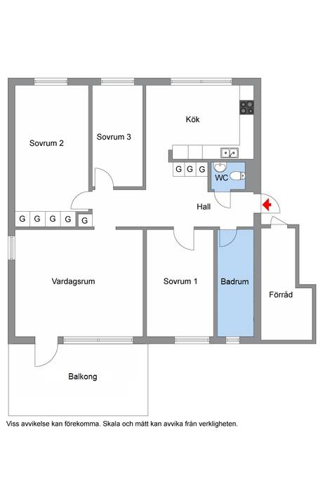 4 rum Lägenhet på Linvägen 15, 4tr Botkyrka-hallunda Botkyrka kommun - bild 20