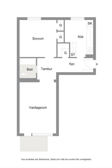 2 rum Lägenhet på Sköldgatan 4B Håkanstorp Malmö kommun - bild 17