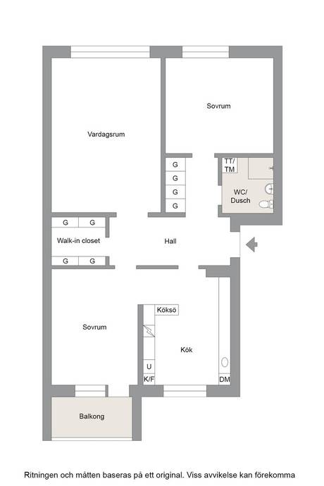 3 rum Lägenhet på Hjelmarsrörsgatan 7F Fredriksberg Falköpings kommun - bild 14