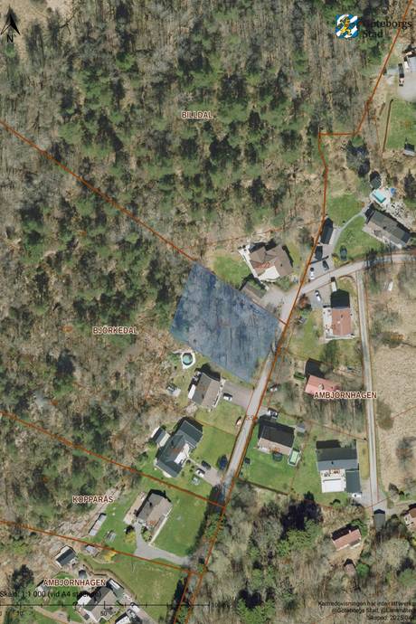Tomt på Ambjörnhagsvägen Billdal Göteborgs kommun - bild 3
