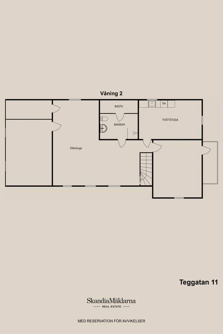 5 rum Villa på Teggatan 11 Älvboda, Skutskär Älvkarleby kommun - bild 34
