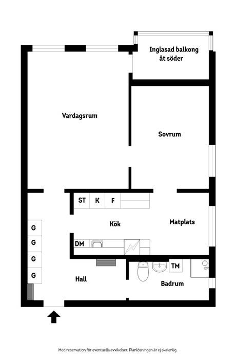 2 rum Lägenhet på Rönnebergavägen 57A Rönneberga Eslövs kommun - bild 16
