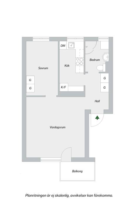 2 rum Lägenhet på Thunbergsgatan 8 Hammarbyhöjden Stockholms kommun - bild 23