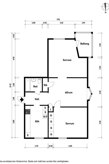 3 rum Lägenhet på Köpmangatan 15B Perstorp Perstorps kommun - bild 12