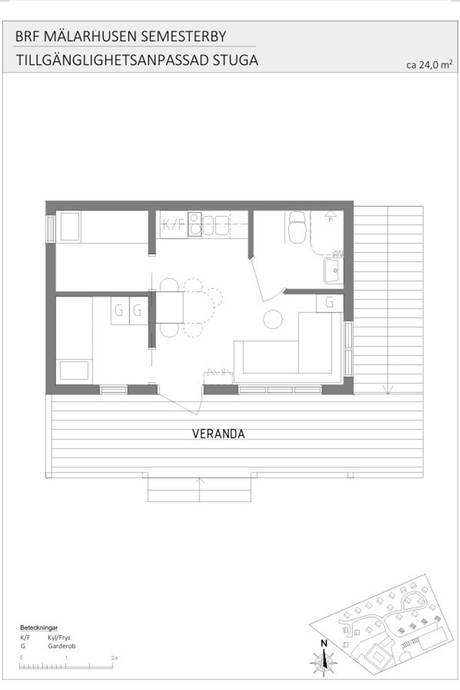 24 m² Fritidsboende på Brf Mälarhusgården Österlen, Östra Kustvägen 1773 - lgh S20 Mälarhusen / Österlen Ystads kommun - bild 28