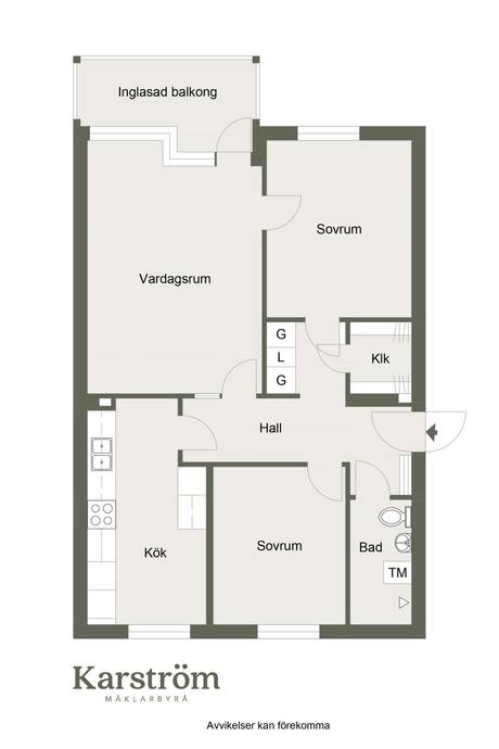 3 rum Lägenhet på Bergsgatan 5B Centrum Sundsvalls kommun - bild 20