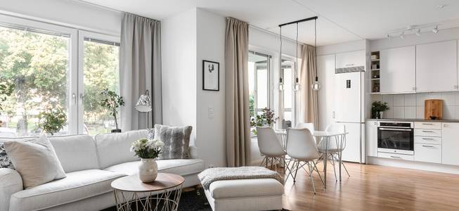 Lägenheter till salu Gullmarsplan Årsta Östberga Steningevägen 3, 12 tr i Årsta Gullmarsplan, Stockholm