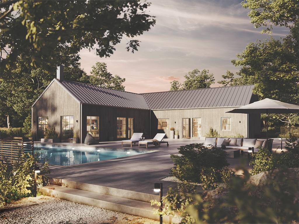 Huset Ekhagen: 1-planshus från VårgårdaHus