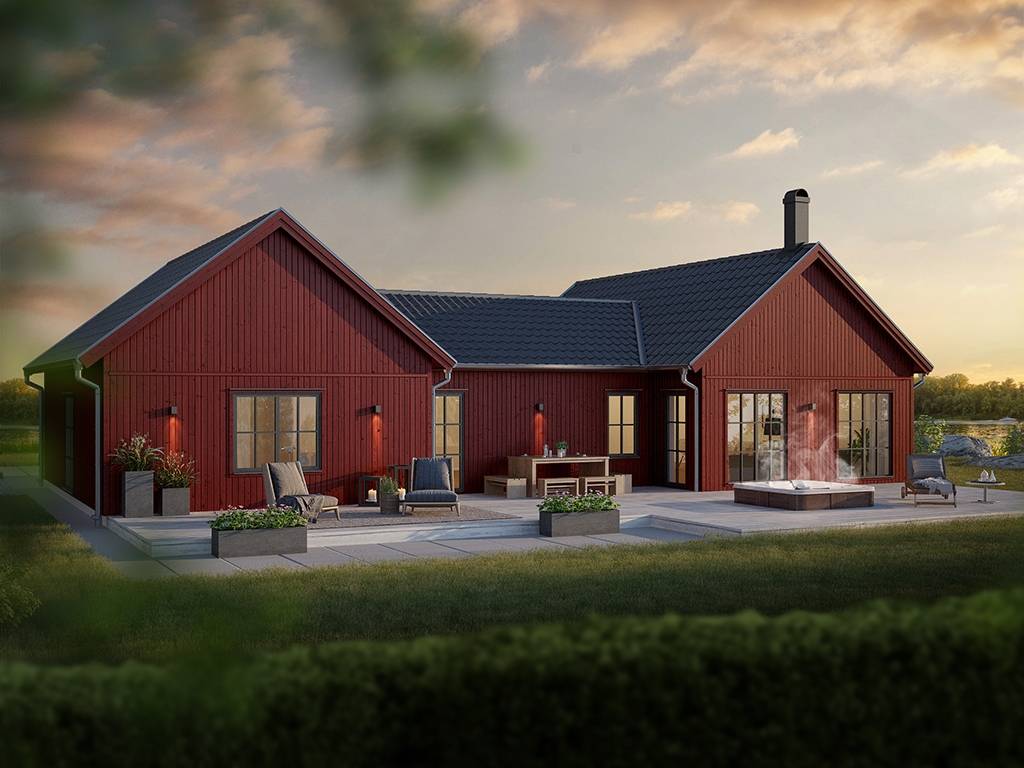 Huset Haga: 1-planshus från VårgårdaHus