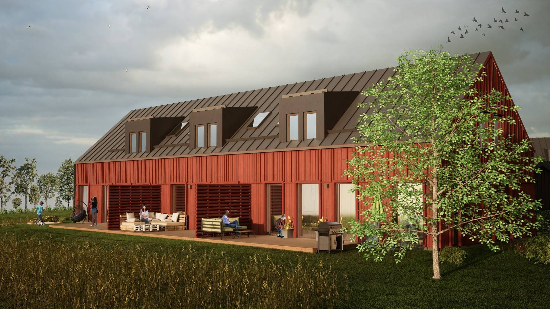Radhus på Anne Lundsgård Varbergs kommun - bild 1