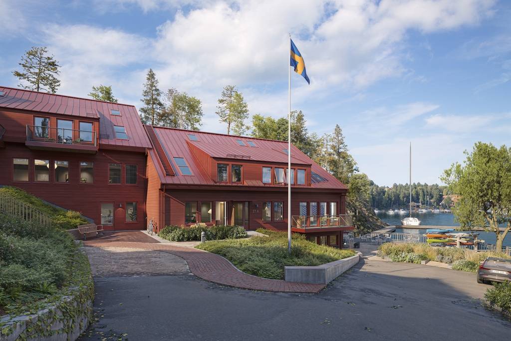 Lägenhet på Vikingavägen 17 A-F Saltsjöbaden Nacka kommun - bild 1