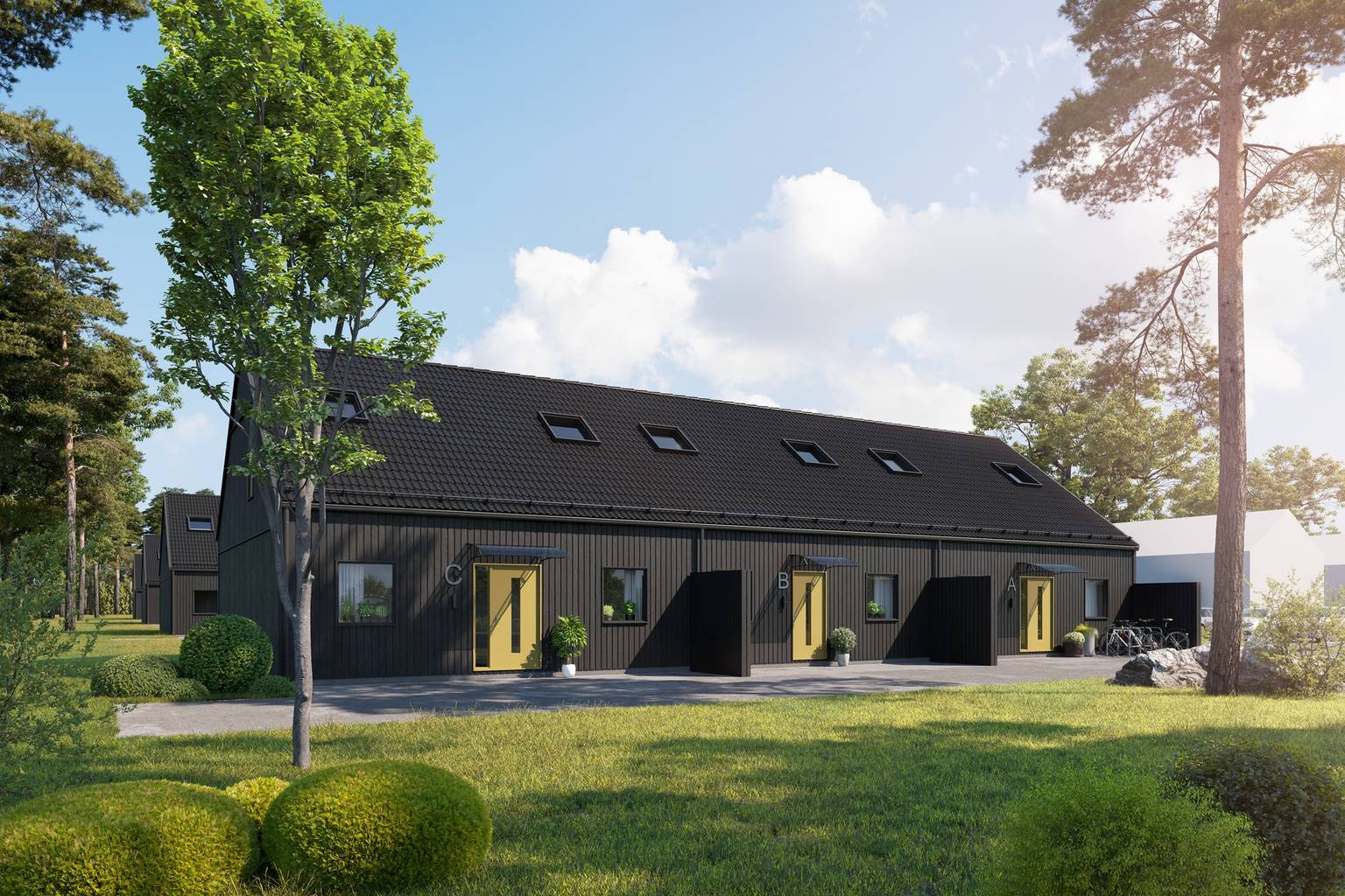 Radhus på nyproducerade radhus i natursköna Järvsta Gävle kommun - bild 11