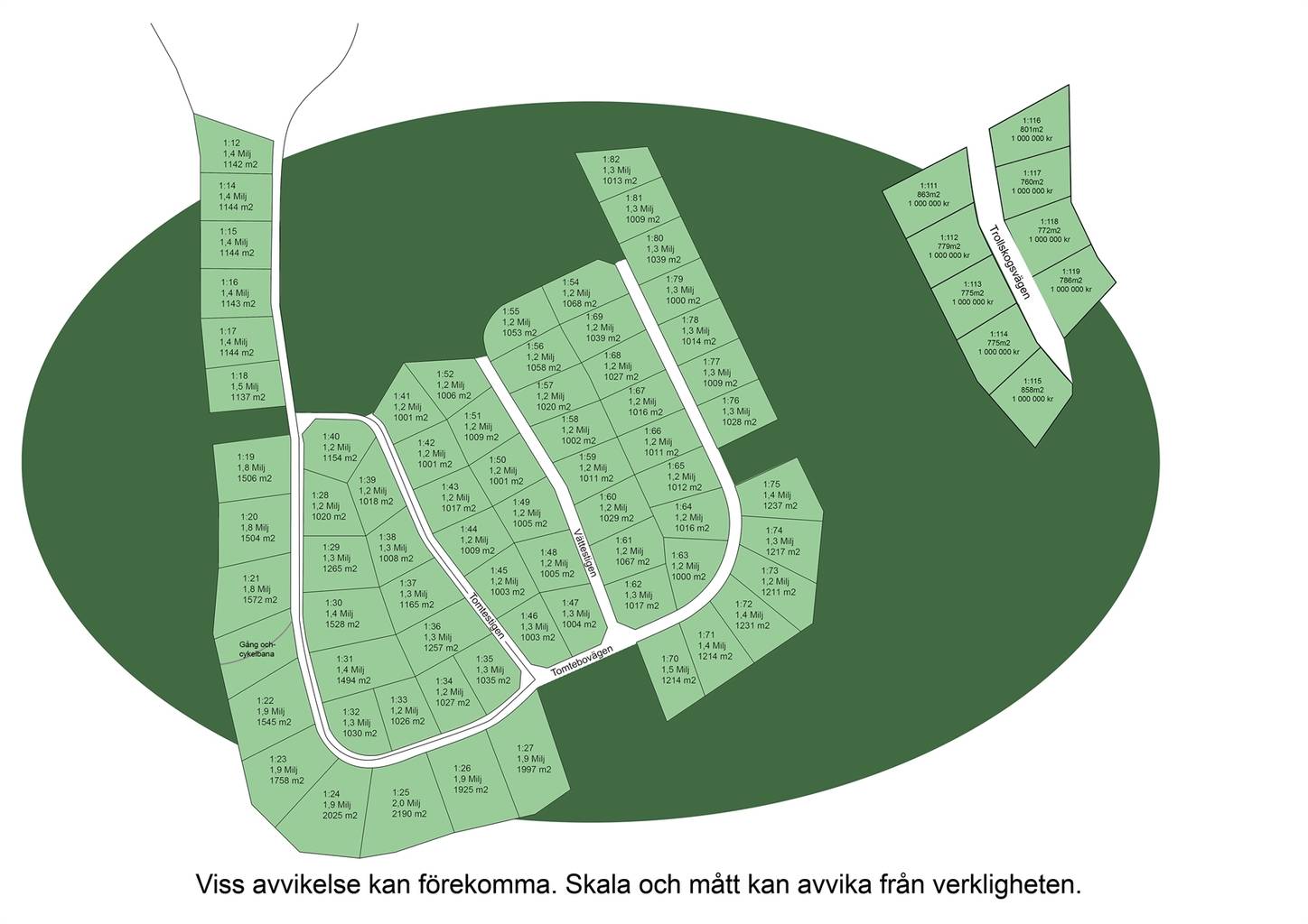 Tomt på Storskogen - Villatomter Enköpings kommun - bild 2