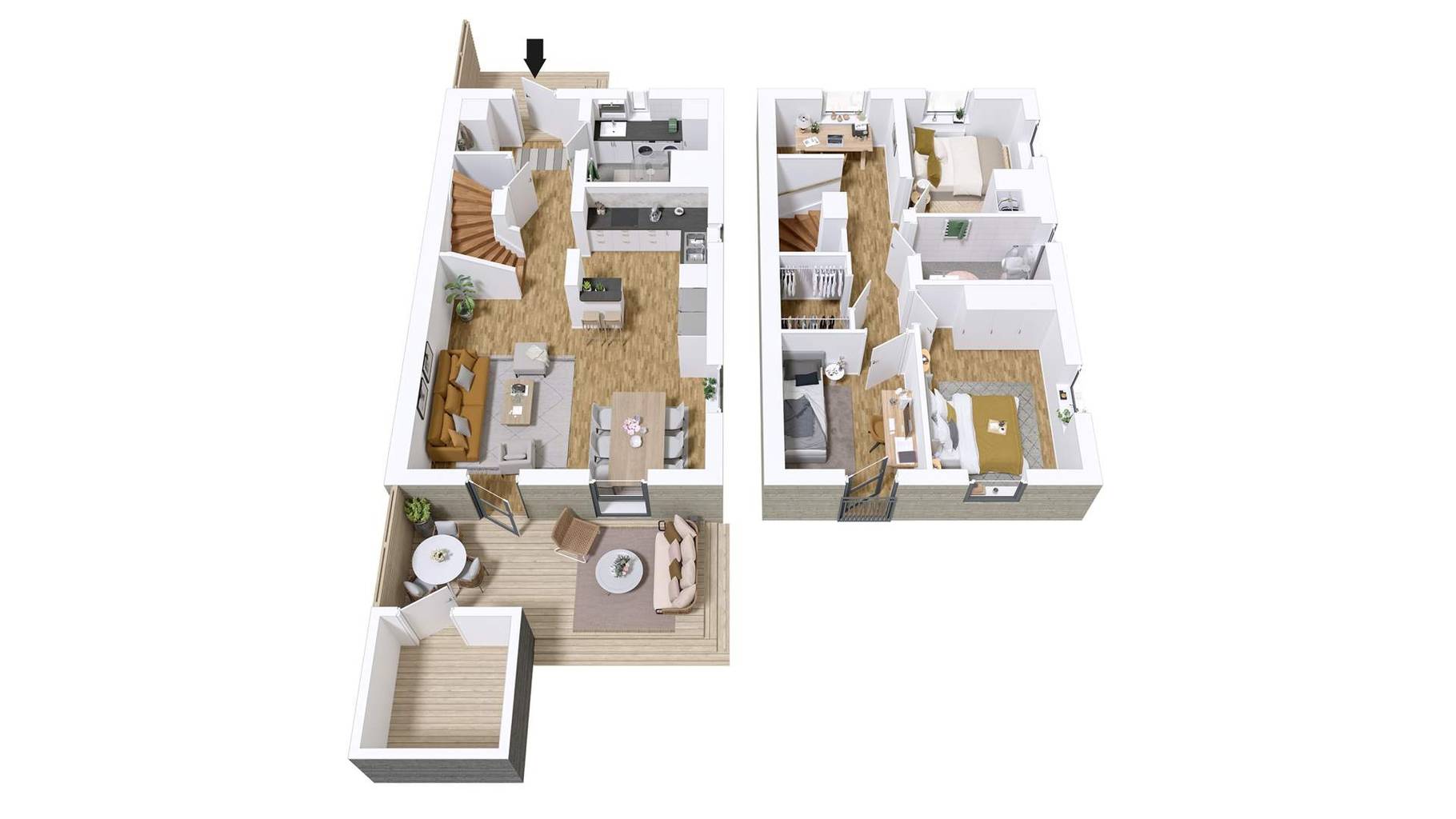 Radhus på Brf Laggarudden Laggarudden Ludvika kommun - bild 38