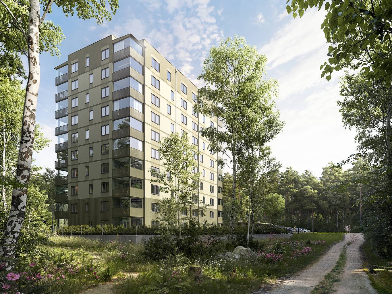 Lägenhet på Nyproducerade bostadsrätter i naturskönt läge med city inom räckhåll! Mariestads kommun - bild 2
