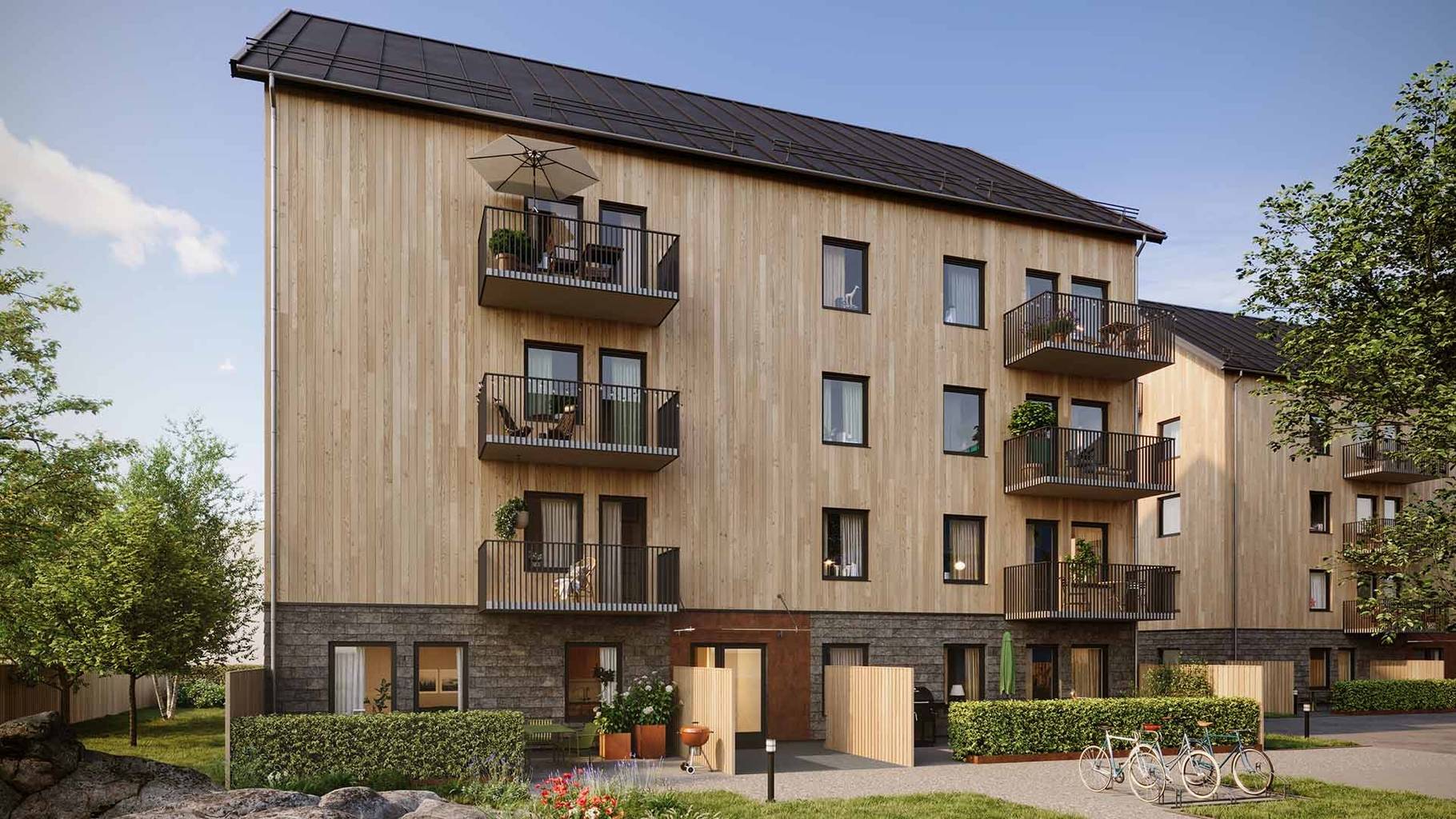 Lägenhet på Brf Smycka Porslinsfabriken Gustavsberg, Porslinskvarteren Värmdö kommun - bild 1