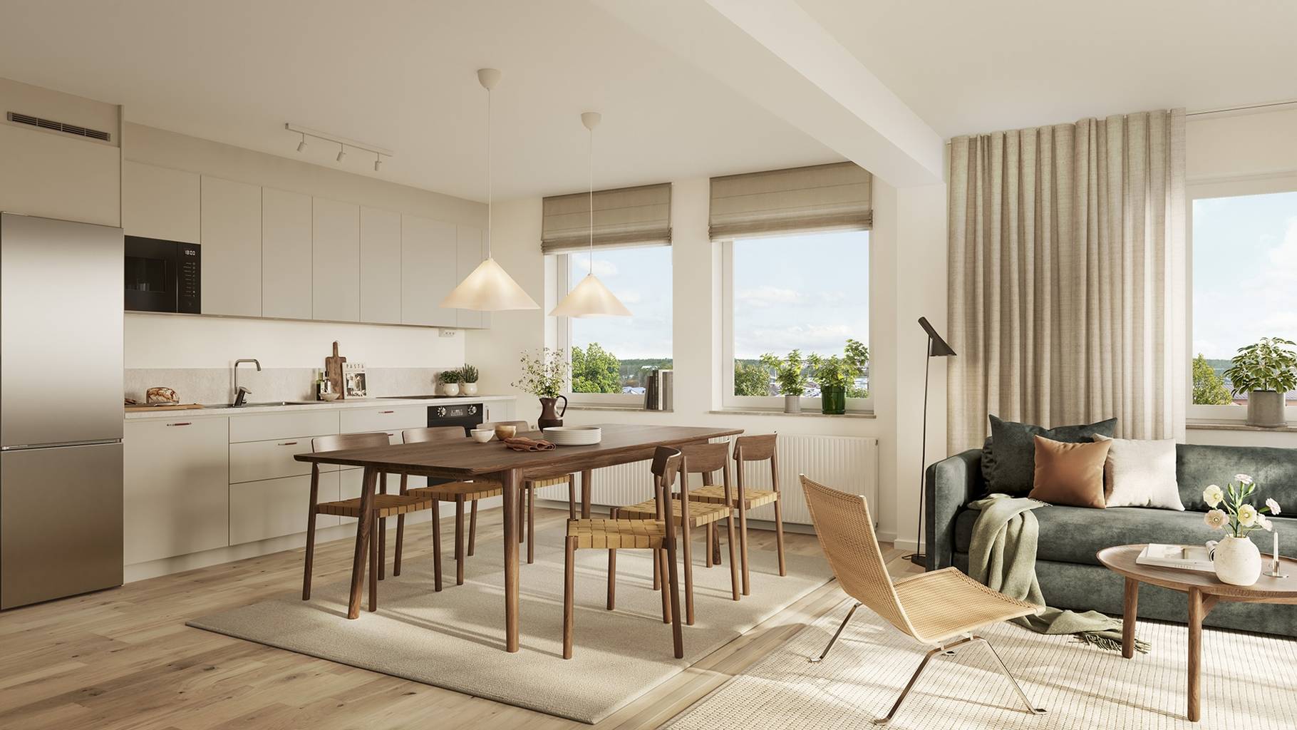 Lägenhet på Brf Smycka Porslinsfabriken Gustavsberg, Porslinskvarteren Värmdö kommun - bild 4