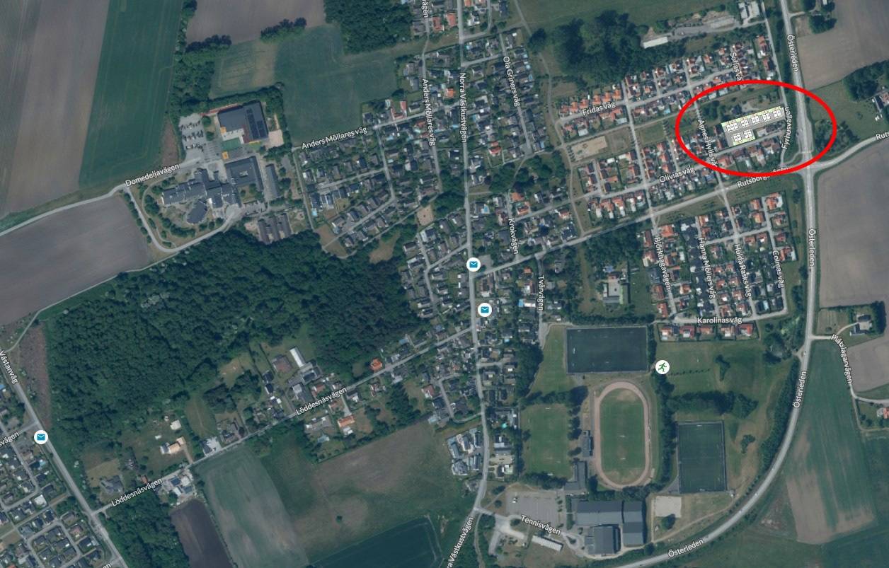 Par-/kedje-/radhus på Borgebyhusen har växt! Nu totalt ca 135* kvm! Lomma kommun - bild 11