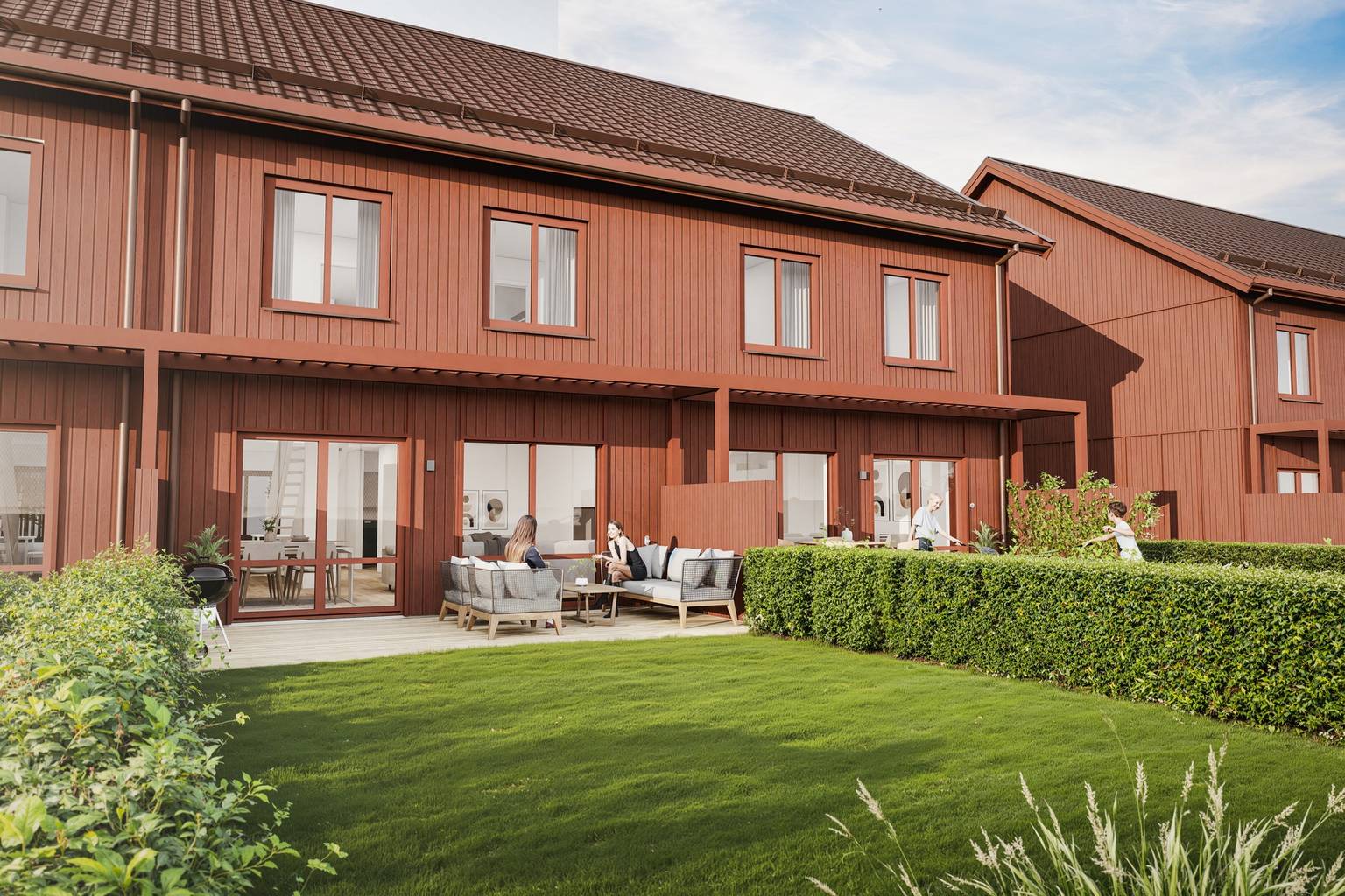 Radhus på Nyproducerade friköpta radhus i Södra Ladugårdsängen! Södra Ladugårdsängen Örebro kommun - bild 1