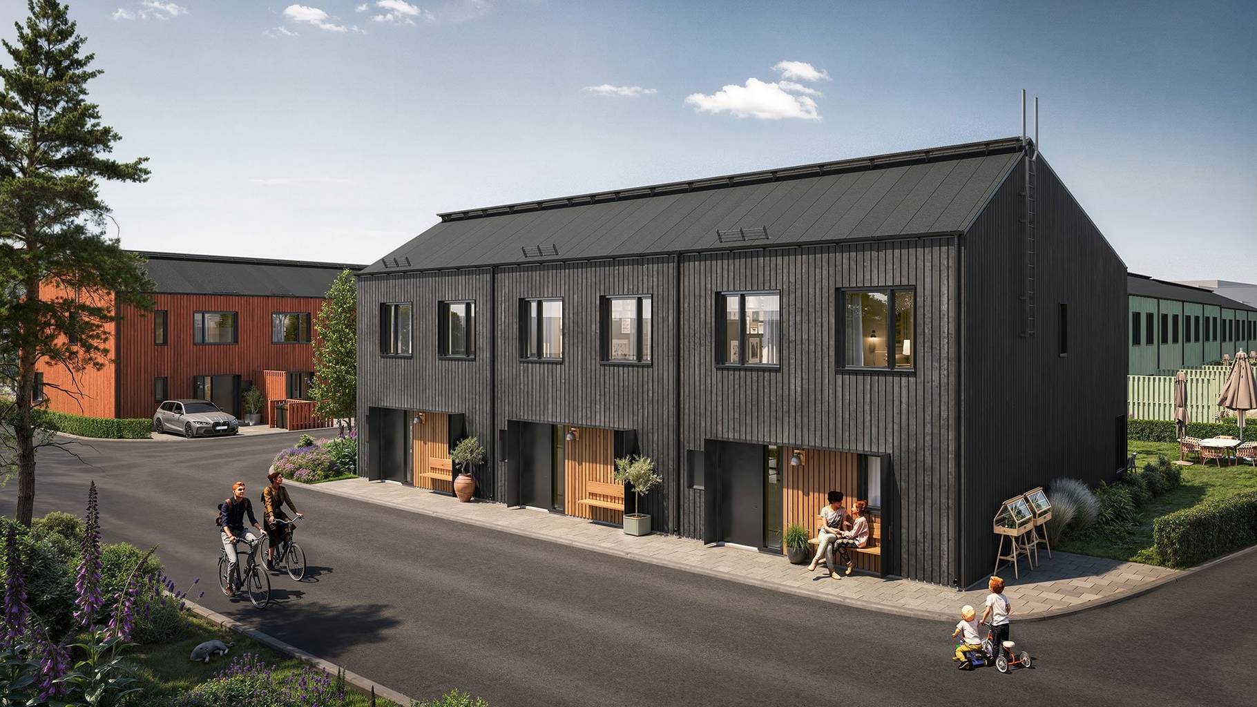 Radhus på Albatross Borstahusen Landskrona kommun - bild 1