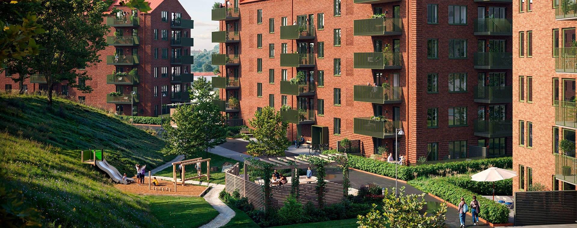 Lägenhet på Logementet II i Kviberg Kviberg Göteborgs kommun - bild 1