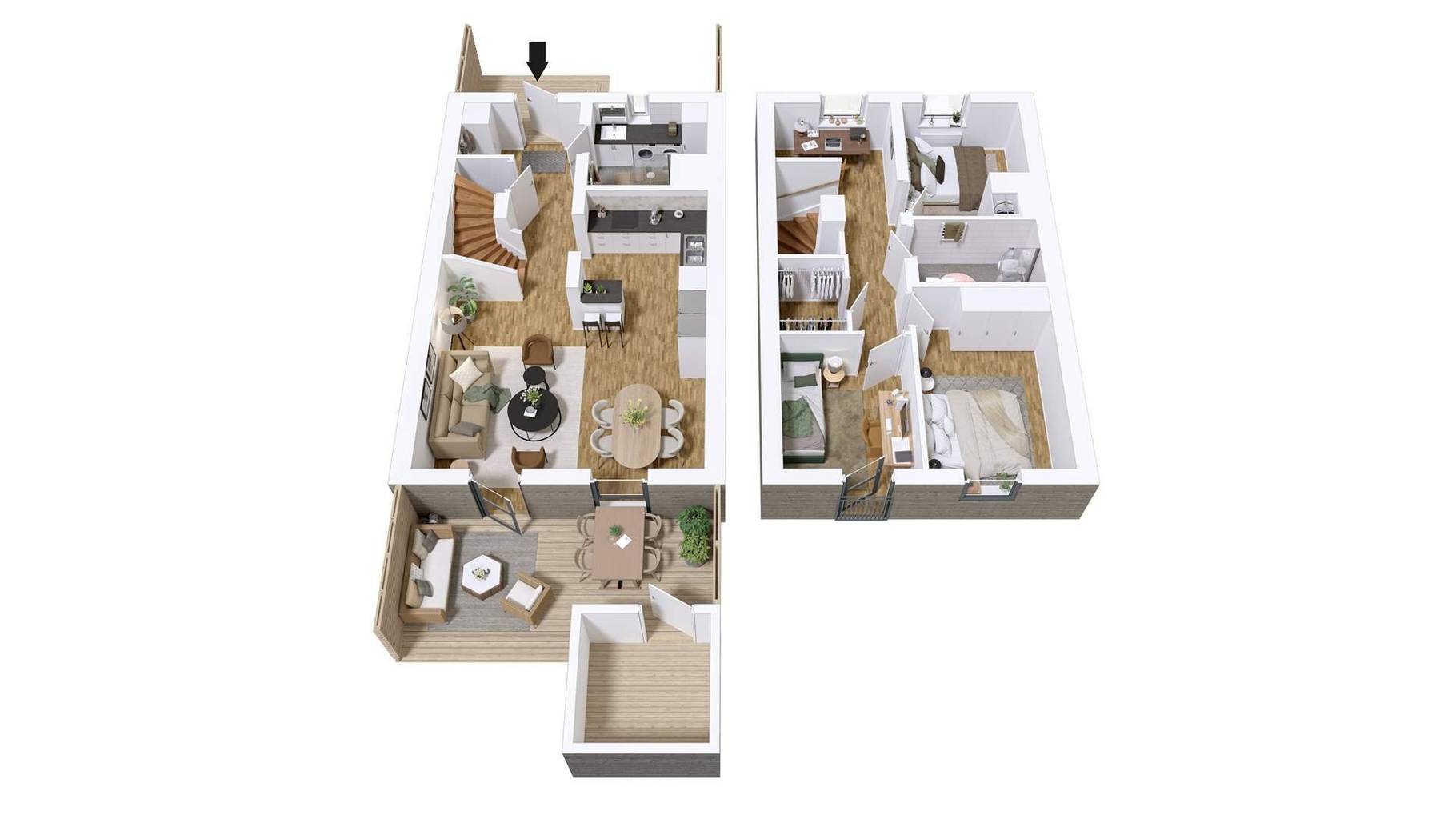 Radhus på Brf Laggarudden Laggarudden Ludvika kommun - bild 37