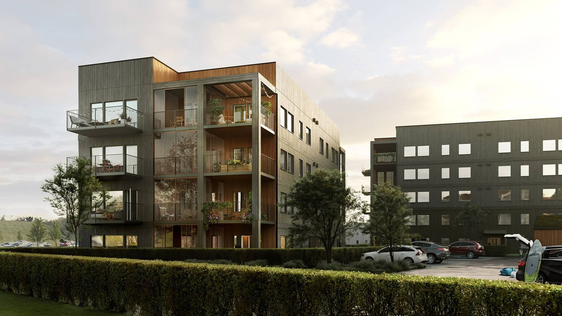 Lägenhet på Nybyggnation BRF Kornetten i Falkenberg  Falkenbergs kommun - bild 2