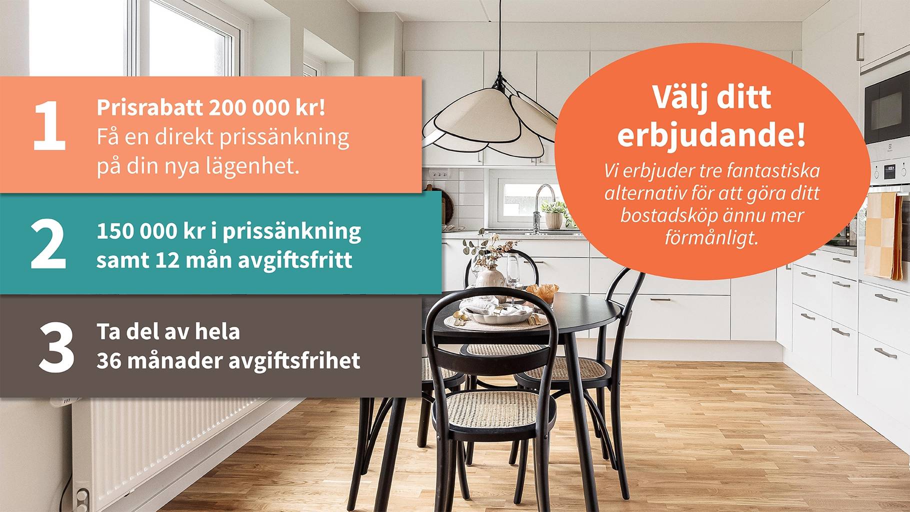 Lägenhet på Brf Bergkullen Stadsskogen Alingsås kommun - bild 1
