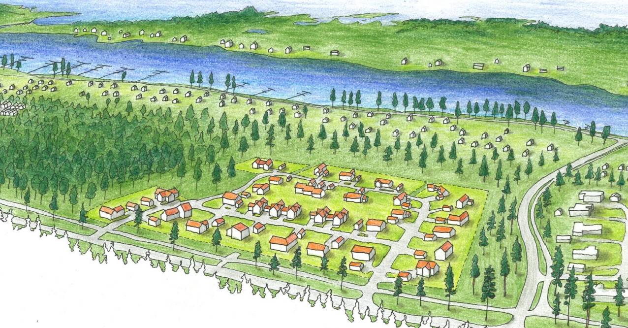 Tomt på Bygg din framtid på sjönära och moderna tomter i naturskön miljö Södra Sörkastet Kristinehamns kommun - bild 1