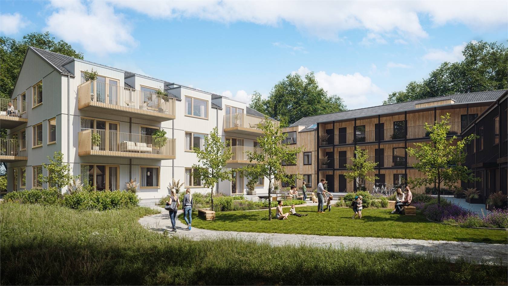 Lägenhet på Brf Gillbo Park i Rotebro Gillbo Sollentuna kommun - bild 1