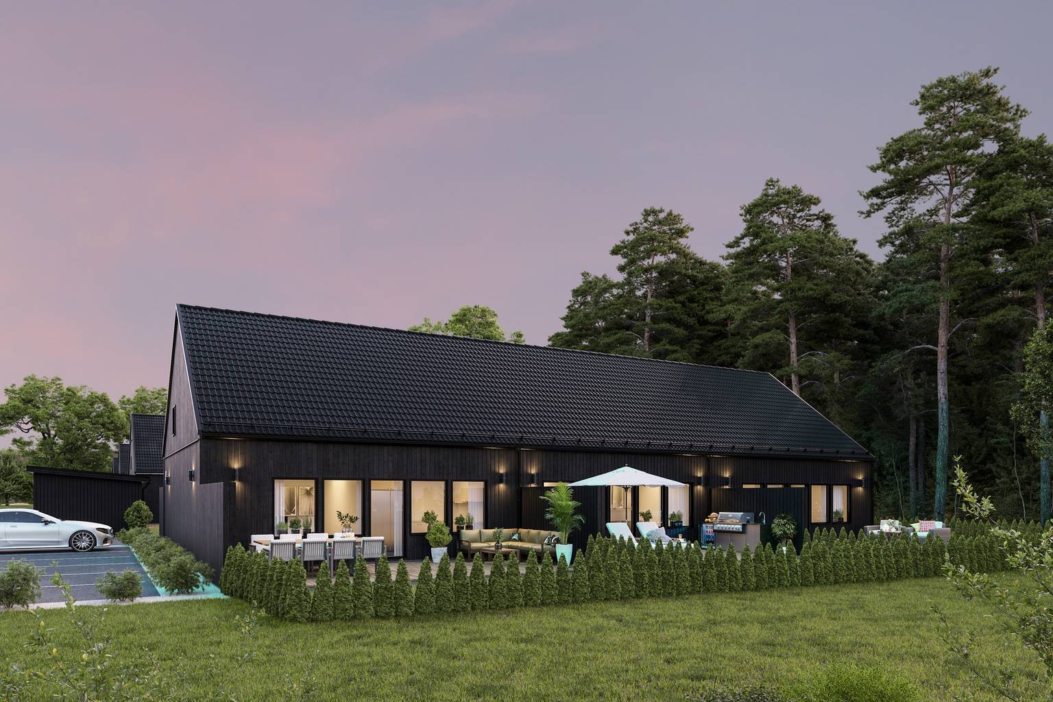 Radhus på nyproducerade radhus i natursköna Järvsta Gävle kommun - bild 3
