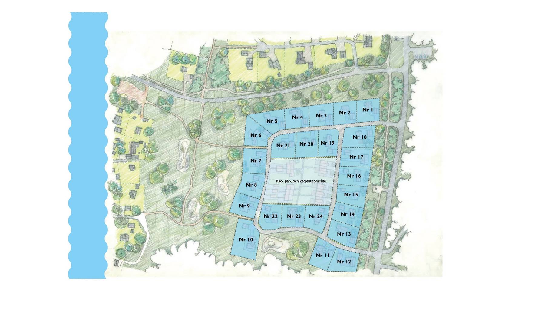 Tomt på Bygg din framtid på sjönära och moderna tomter i naturskön miljö Södra Sörkastet Kristinehamns kommun - bild 2