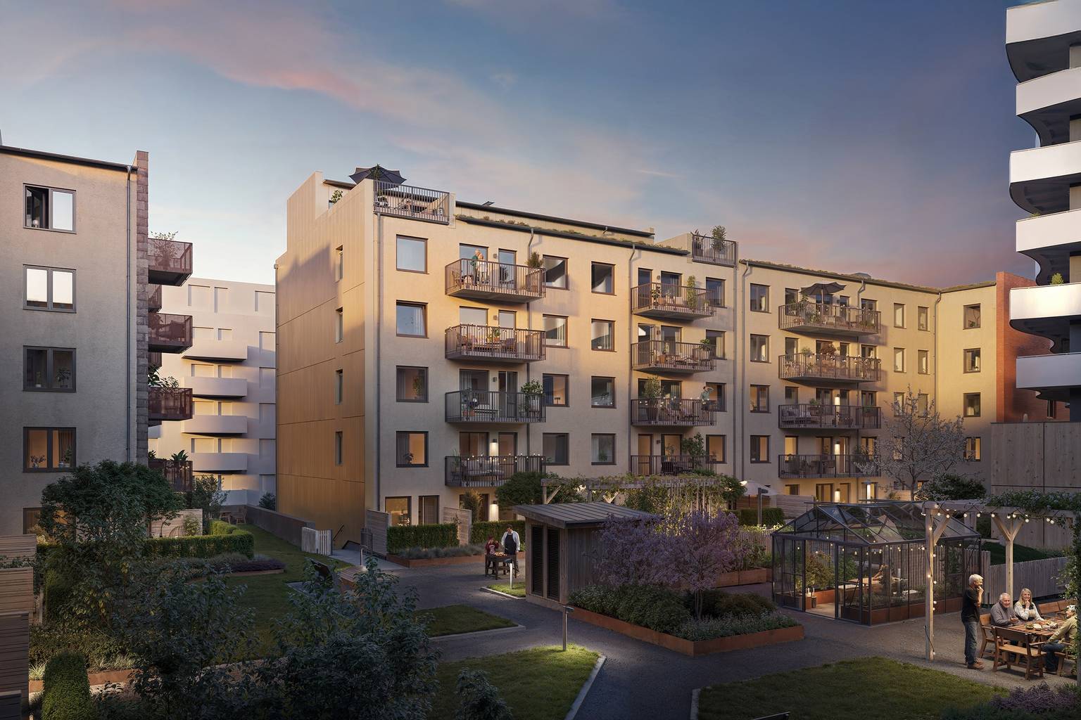 Lägenhet på Ture Gård 2 Centrala Sollentuna Sollentuna kommun - bild 1