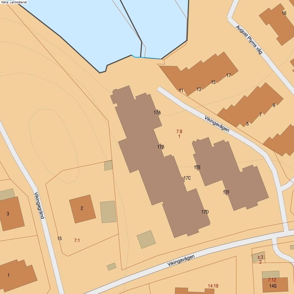 Lägenhet på Vikingavägen 17 A-F Saltsjöbaden Nacka kommun - bild 16