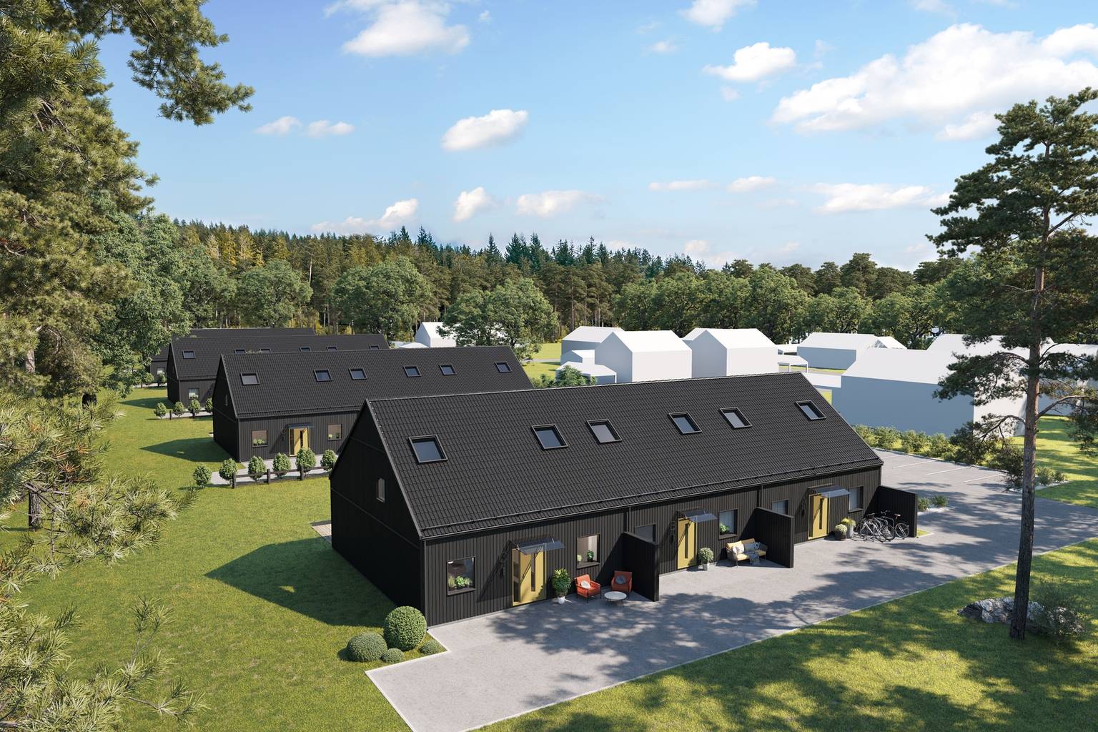 Radhus på nyproducerade radhus i natursköna Järvsta Gävle kommun - bild 2