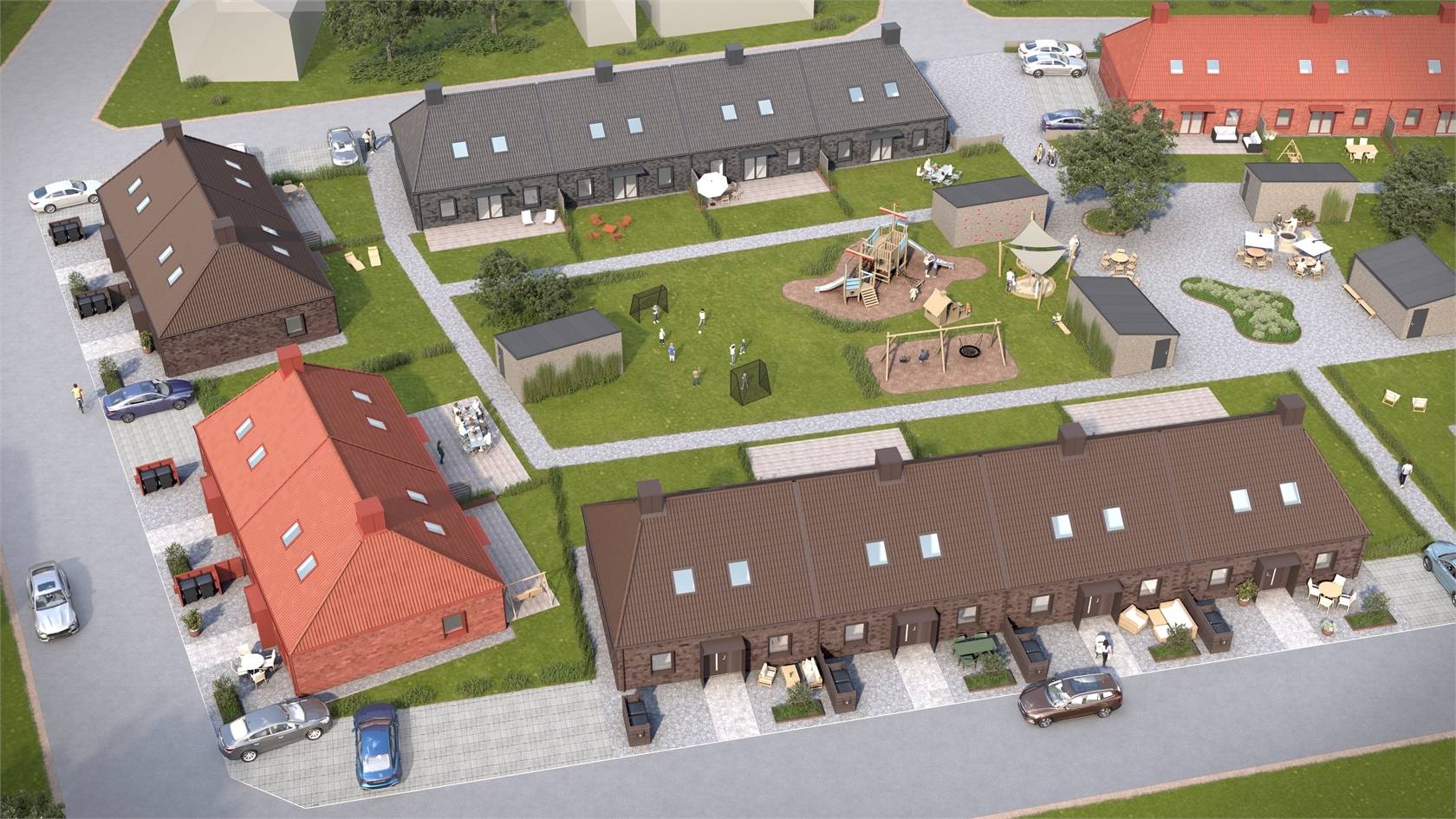 Radhus på Brf Ängshem - Vikhem Vikhem Staffanstorps kommun - bild 3